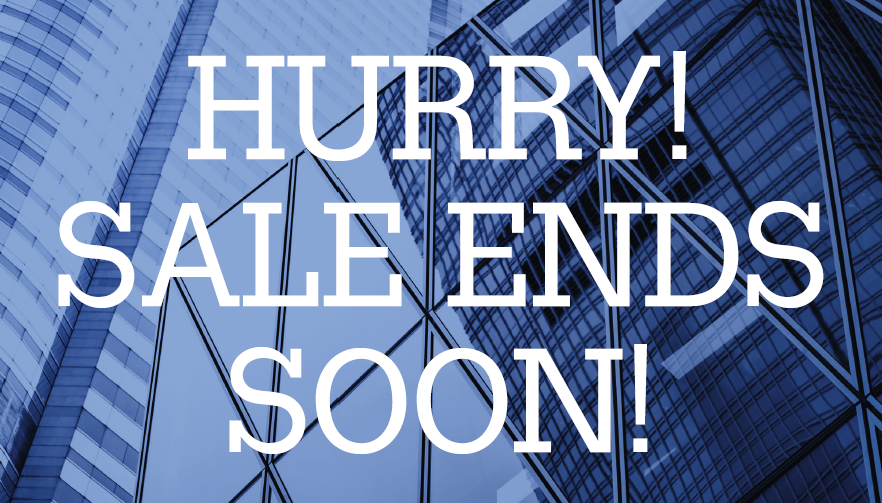 GREAT NEWS: we''re extending our sale into May