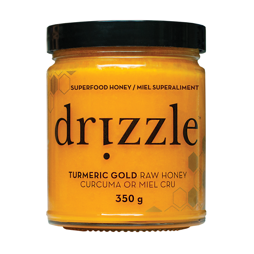 Drizzle Turmeric Gold Raw Honey 350 g
