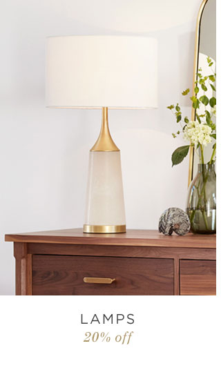 LAMPS - 20% OFF