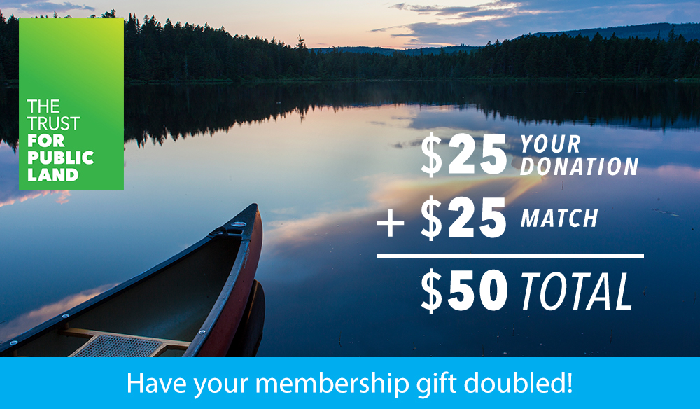 Have your membership gift doubled!