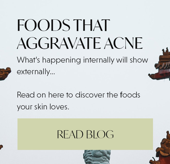 FOODS THAT AGGRAVATE ACNE