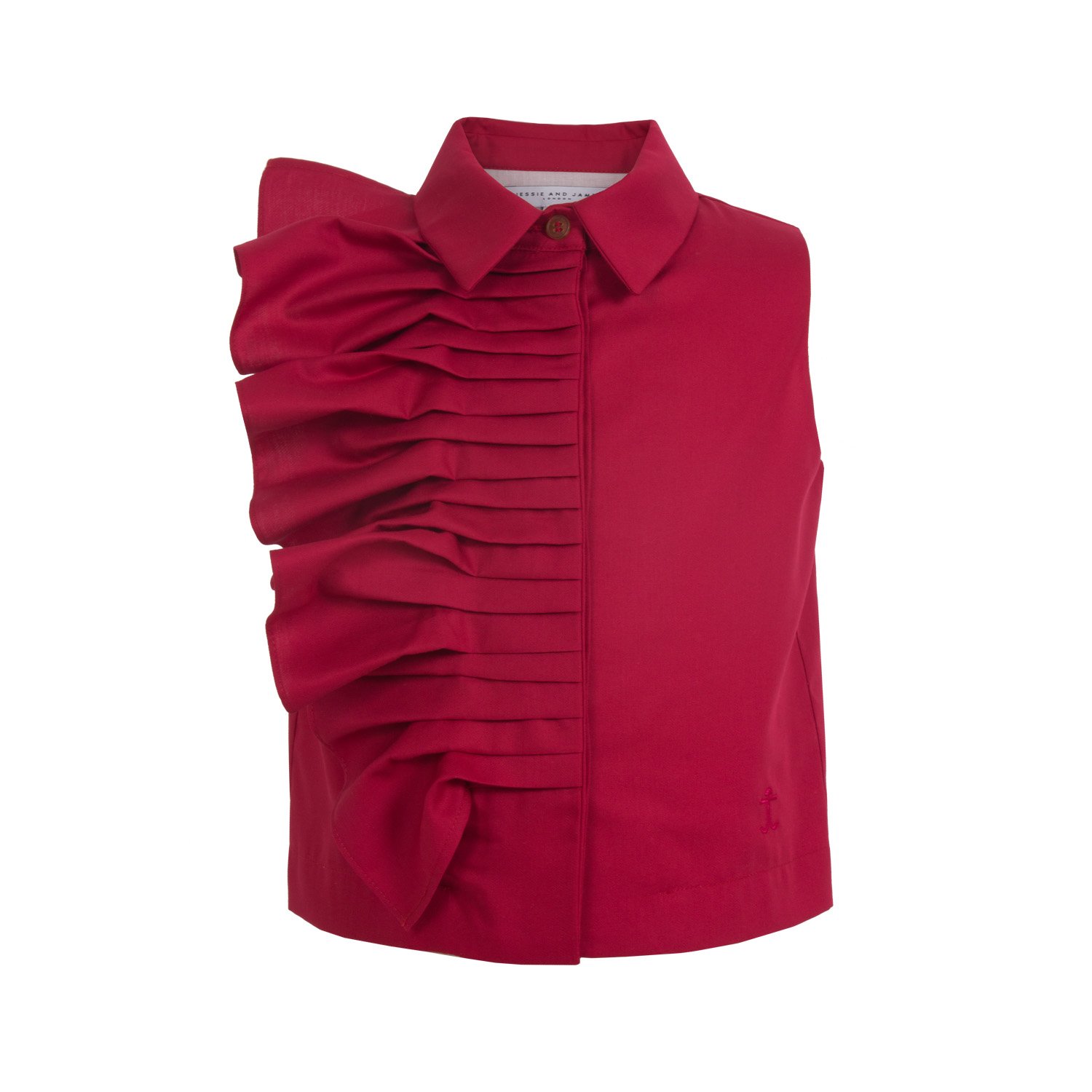 Image of Eden Blouse Royal Red