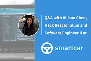 Q&A with Allison Chen, Hack Reactor alum and Software Engineer at Smartcar