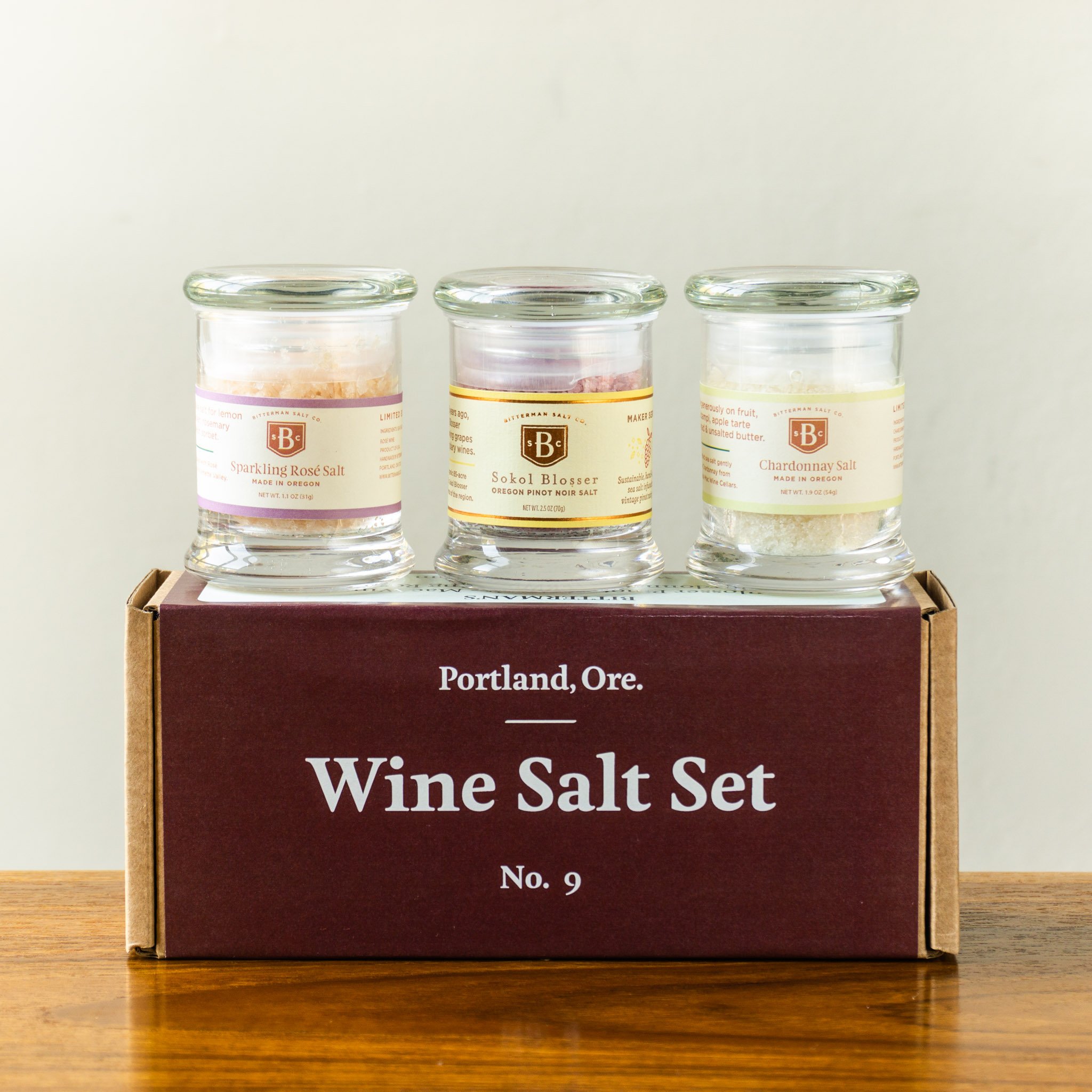 Image of Wine Salt Set