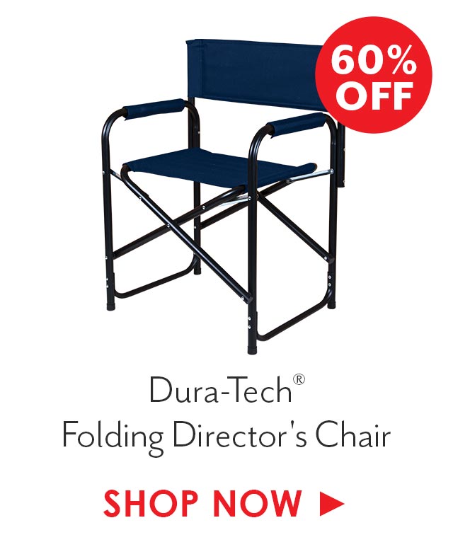 Dura-Tech? Folding Director''s Chair