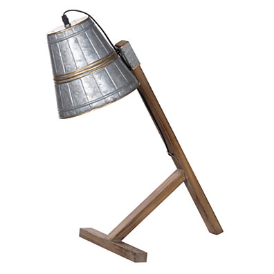 Suvi Galvanized Table Lamp