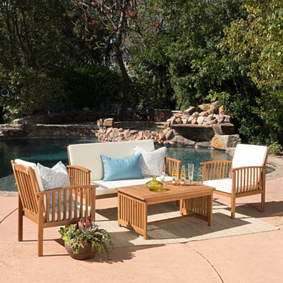 Beckley 4pc Outdoor Sofa Seating Set