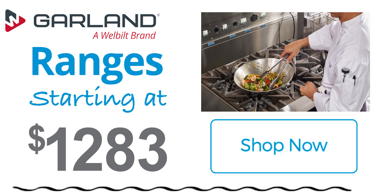 Garland Ranges starting at $1283!