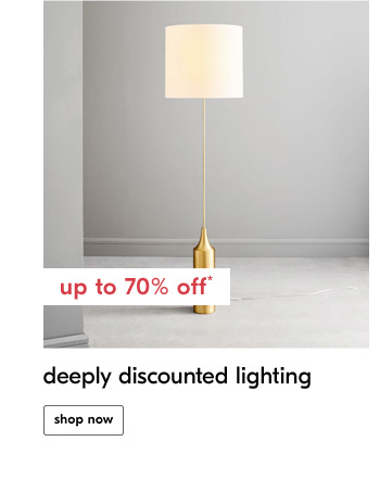 deeply discounted lighting