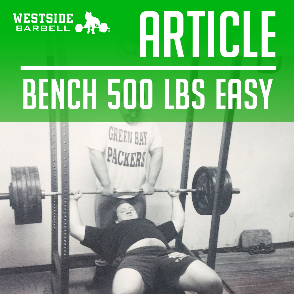 bench 500 pounds article