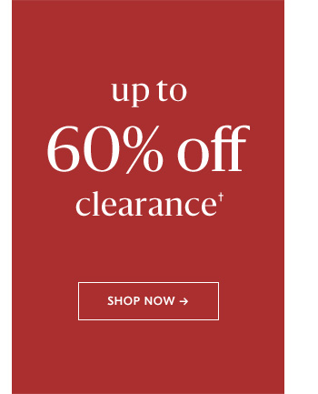 Up to 60% off clearance. Shop Now