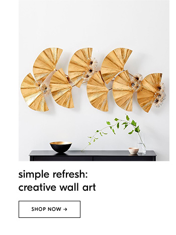 Simple refresh: Creative wall art. Shop Now