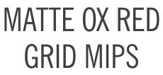 Matte Ox Red Grid MIPS