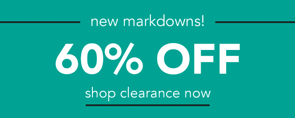Shop Our Clearance page for Big Savings_