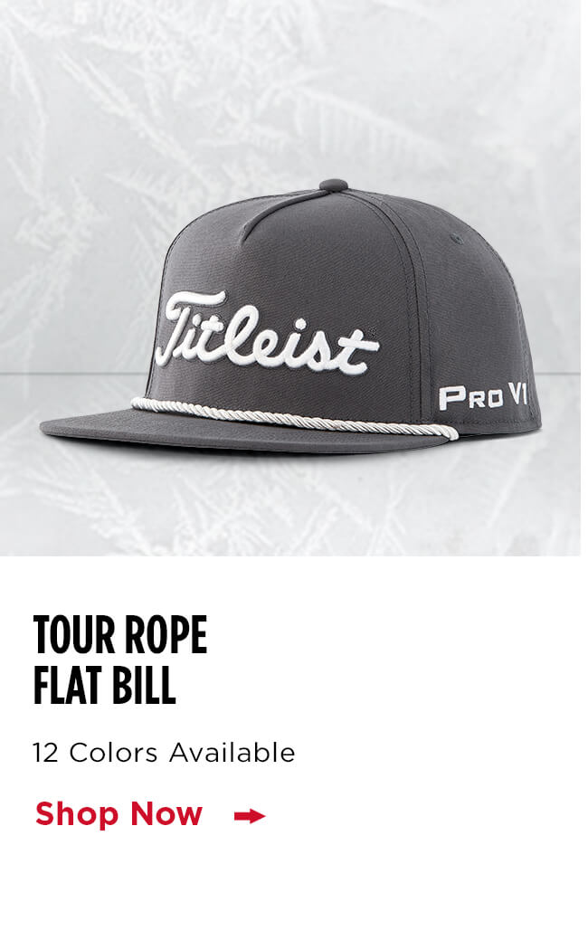 Shop Tour Rope Flat Bill