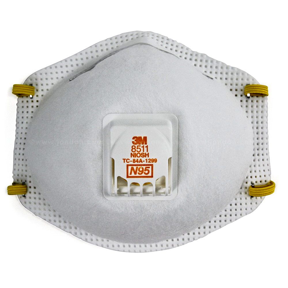 3M 8511 N95 Particulate Respirator with Cool Flow Valve