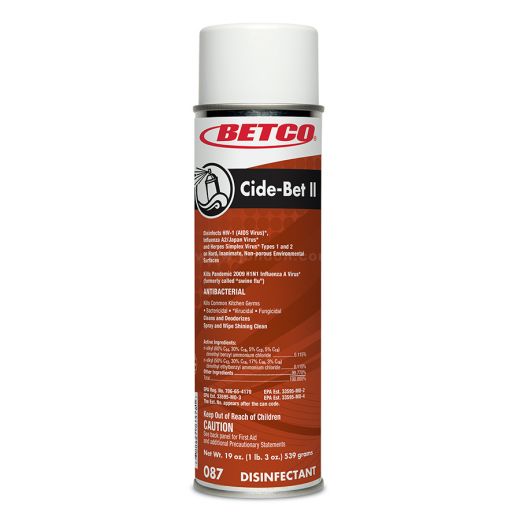 Betco CIDE-BET II Foaming Disinfectant, 19 oz