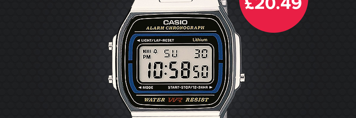 Casio Multi-Featured Digital LCD Watch - Only ?18.99