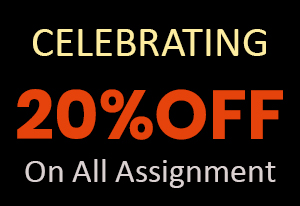 Celebrating 20% OFF On All Assignment