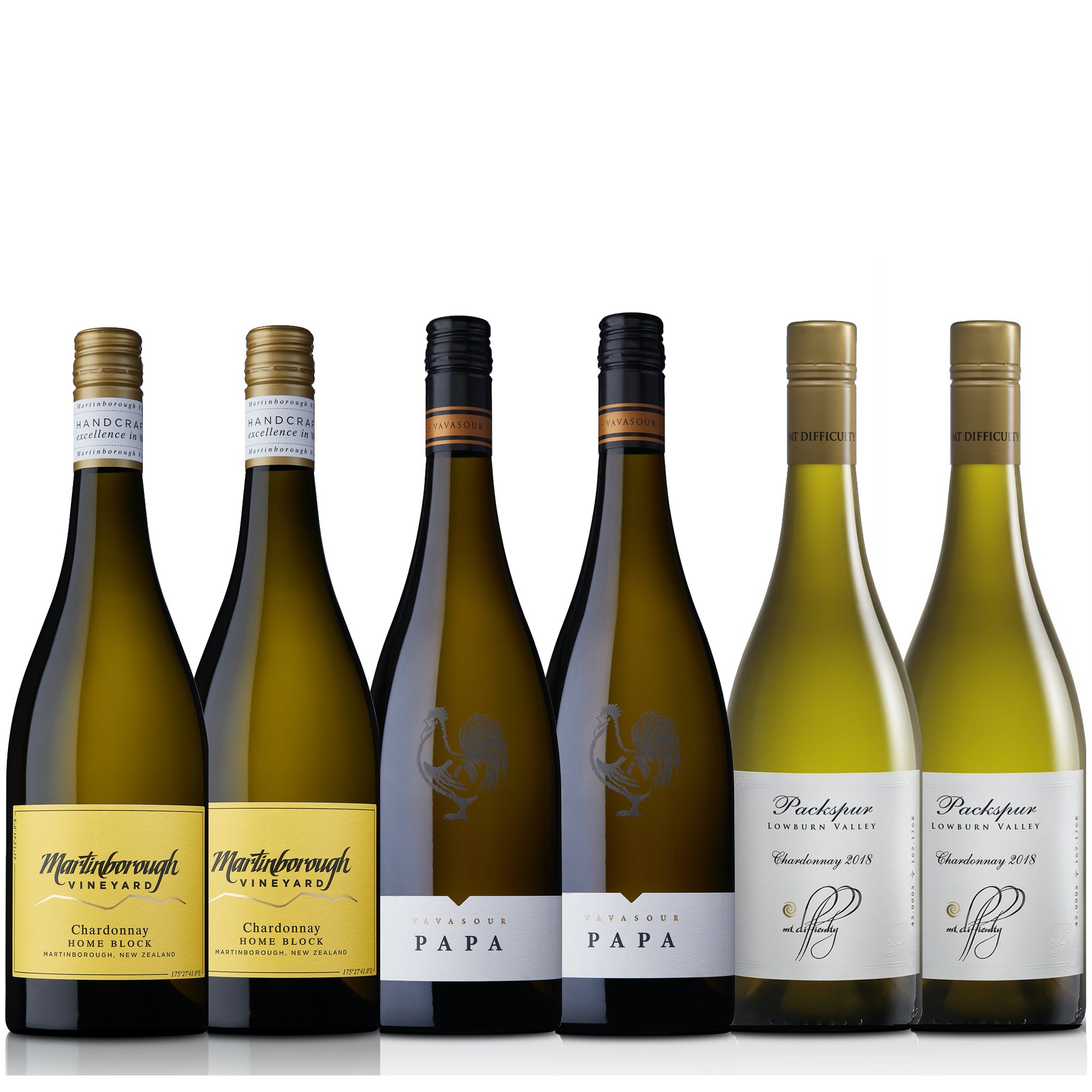 Chardonnays of NZ case 6 bottles in total