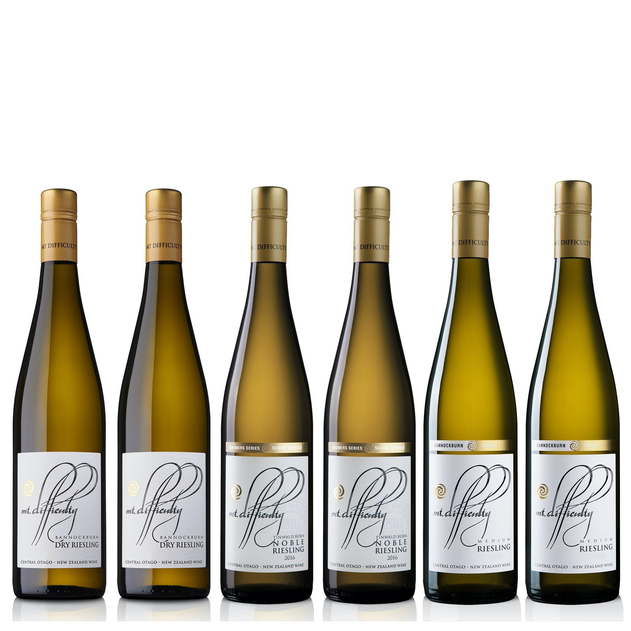 Mt Difficulty Riesling Mixed case 6 bottles in total