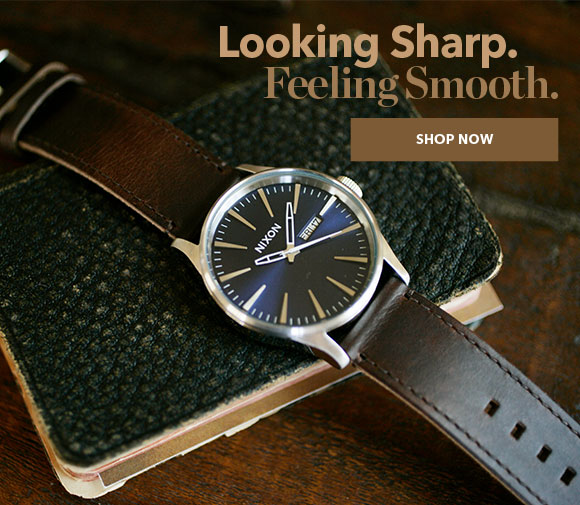 Shop Nixon Leather Watches