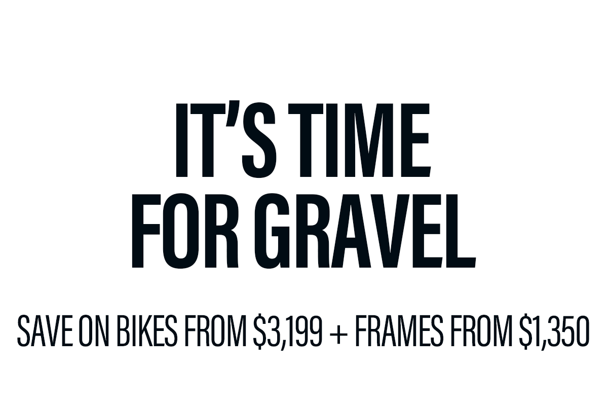 It''s time for gravel: all Litespeed titanium bikes on sale from $3,199 and all road, gravel and mountain frames from $1,350.