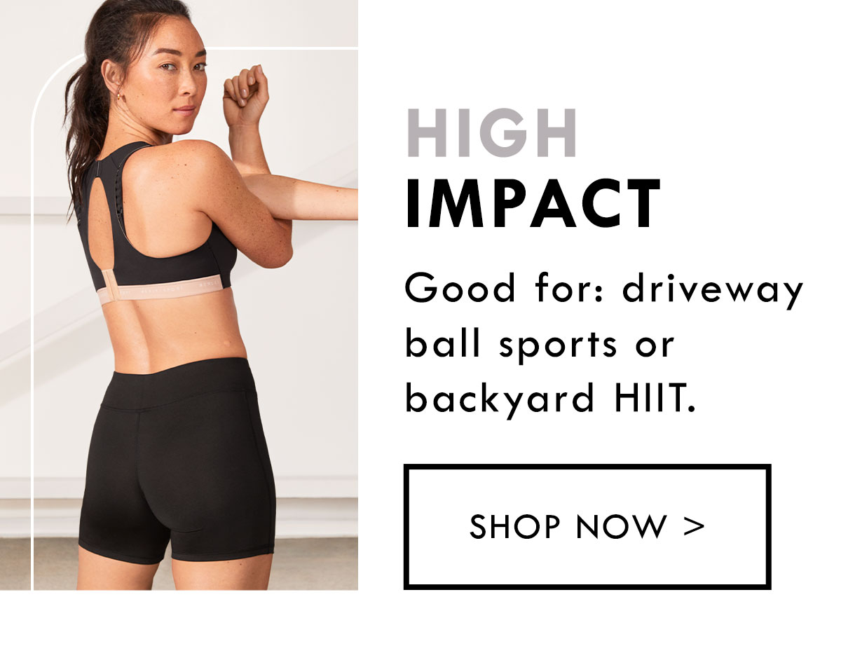 High impact. Good for: driveway ball sports or backyard HIIT. Shop Now.