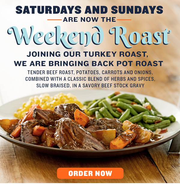 Pot Roast is back! 
