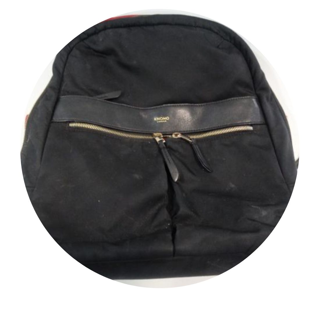 Knomo London Black Backpack