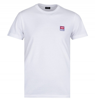 Diesel Racing D White Logo T-Shirt