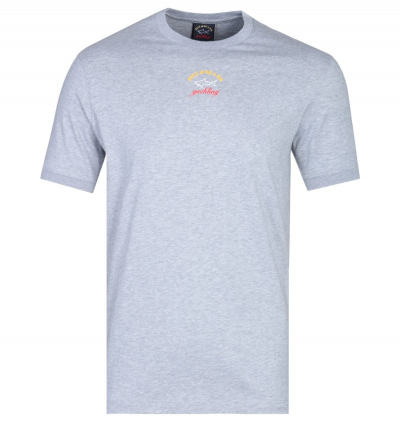 Paul & Shark Grey Small Logo T-Shirt
