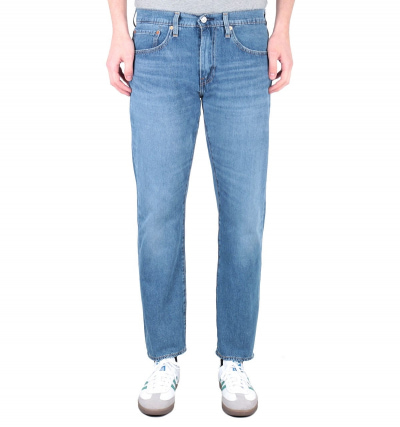 Levi''s Premium 502 Regular Tapered Light Blue Wash Denim Jeans