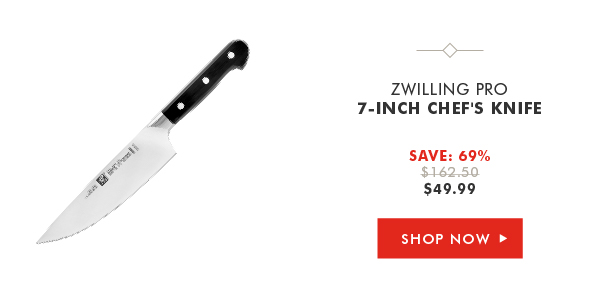 ZWILLING Pro 7-inch Chef's Knife