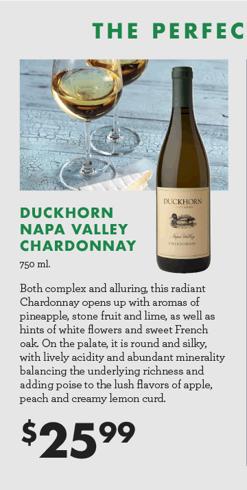 Duckhorn Napa Valley Chardonnay - 750 ml. - $25.99