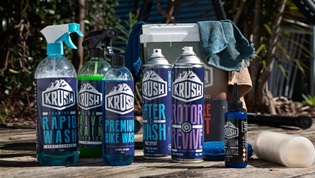 Pro level bike cleaning and detailing with Krush