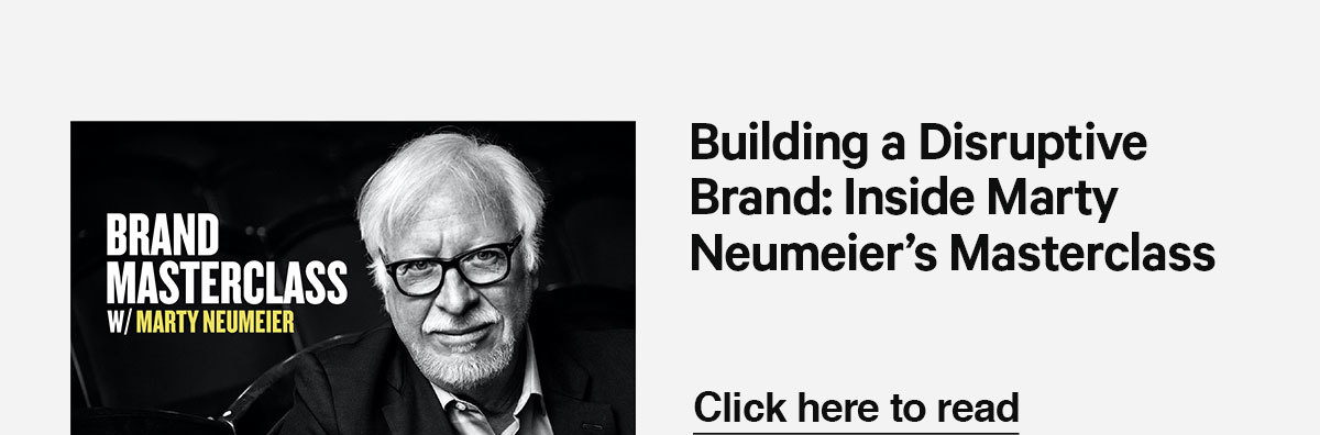Read about what went down at Marty Neumeier''s masterclass at The Futur HQ!