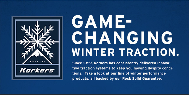  Game-changing winter traction - Since 1959 - Learn more