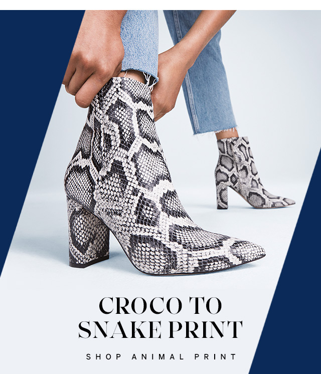 Croco To Snake Print