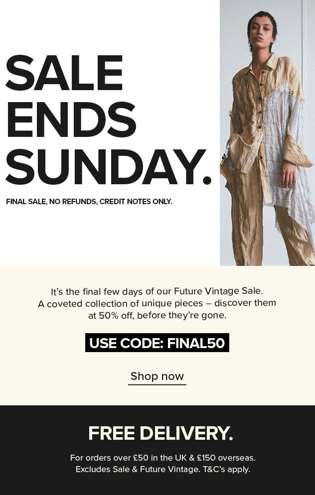 Final few days of the sale...