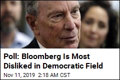 Poll: Bloomberg Is Most Disliked in Democratic Field