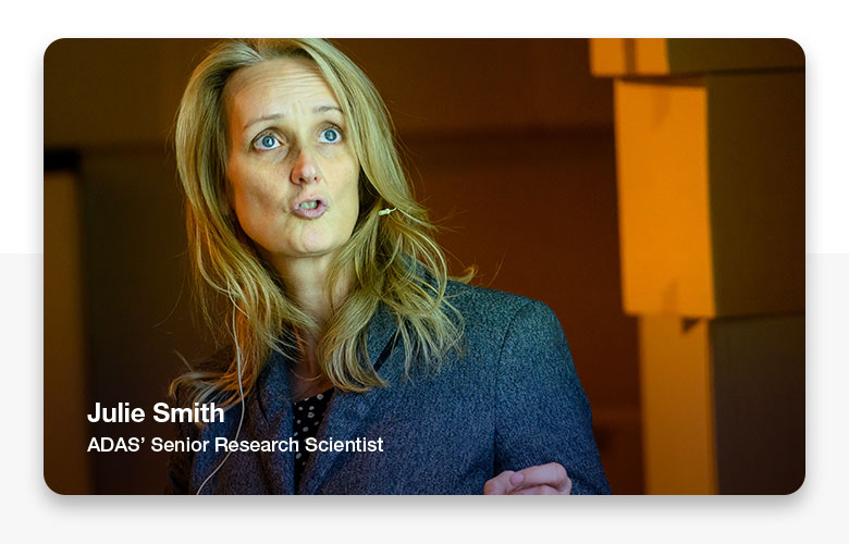 Julie Smith, ADAS'' Senior Research Scientist