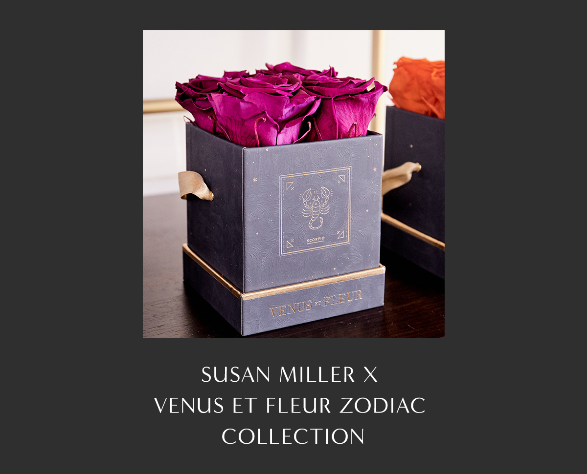 Susan Miller X Venus et Fleur Zodiac Collection