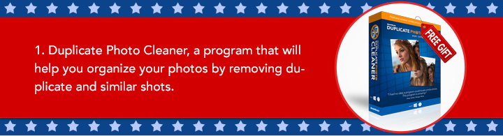 1. Duplicate Photo Cleaner, a program that
will help you organize your photos by removing
duplicate and similar shots.