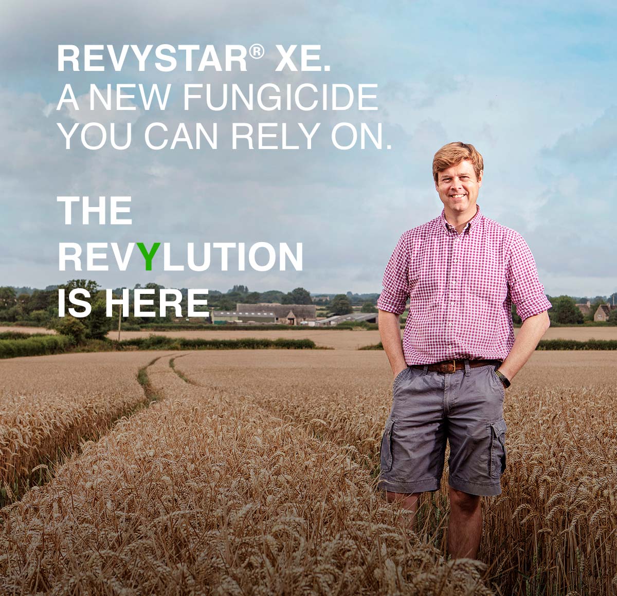 Revystar XE. A new fungicide you can rely on. The Revylution is here