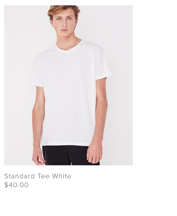 Standard Tee White | Assembly Label