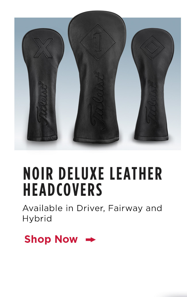 Shop Noir Leather Headcovers