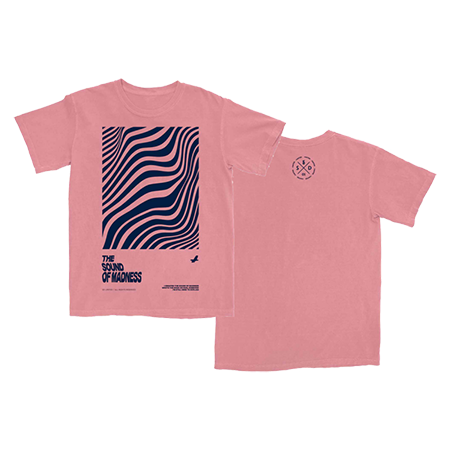 Shinedown - Sound Of Madness T-Shirt (Pink) Image