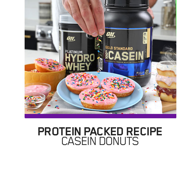 Protein Packed Recipe Casein Donuts