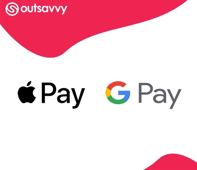 Google Pay & Apple Pay expanded across OutSavvy!